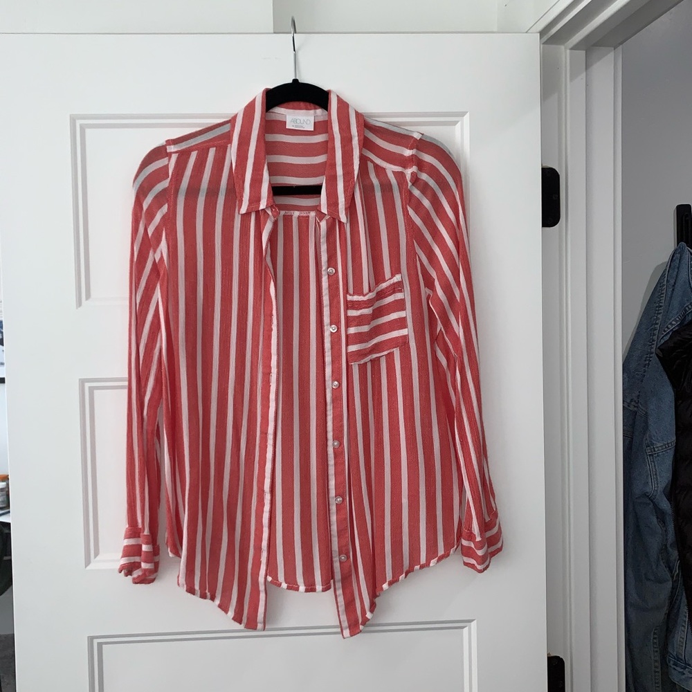 Abound Striped Button-Down